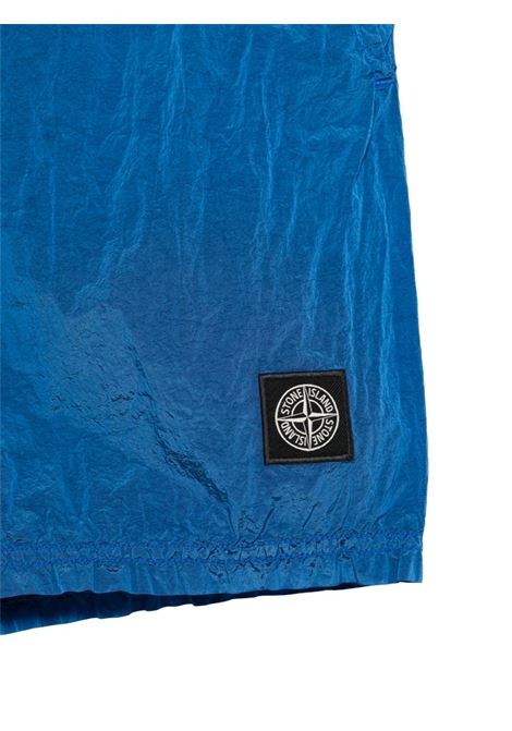 pantaloncini b100004 uomo blu STONE ISLAND | L1S15 B100004 S0043V0022